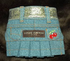 Louis Vuitton Denim Skirt